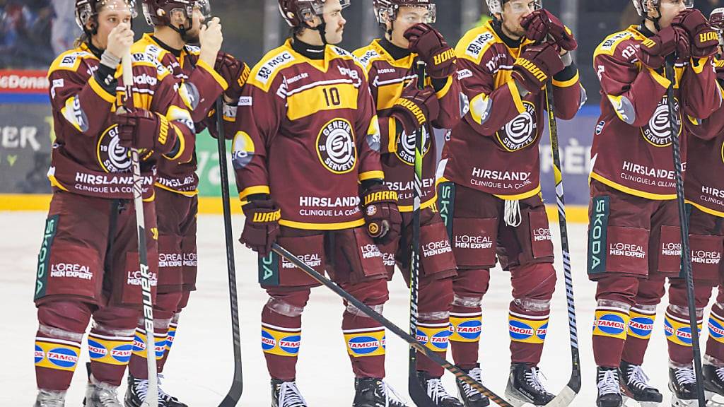 Hängende Köpfe beim Genève-Servette HC - weitere Heimniederlage gegen Kloten