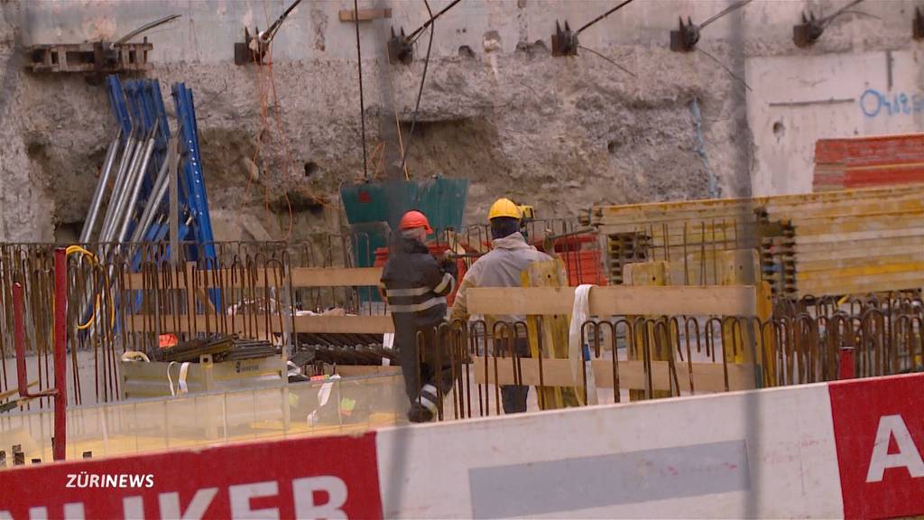 Unia-Studie: Bauarbeiter in der Schweiz leiden unter Stress
