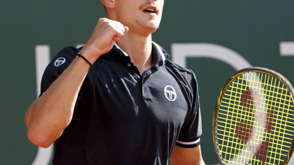 Marton Fucsovics ballt die Siegesfaust und steht im ersten ATP-Final seiner Karriere