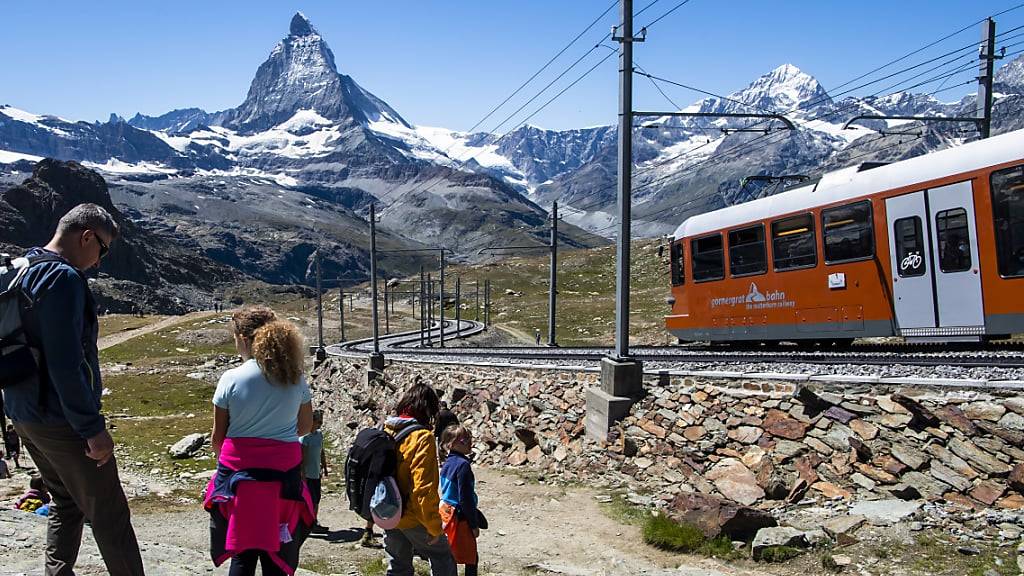 Fahrgastrekord bei der Gornergratbahn: Immerhin lockt das Matterhorn. (Archivbild>)