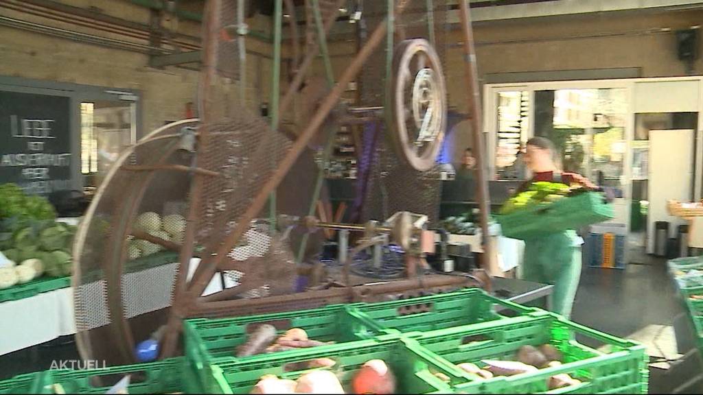 Restaurant in Olten zu Gemüsemarkt umfunktioniert