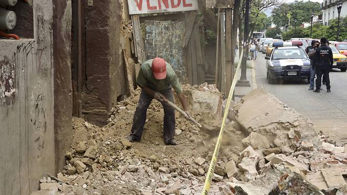Erdbeben der Stärke 6,9 erschüttert Mexiko