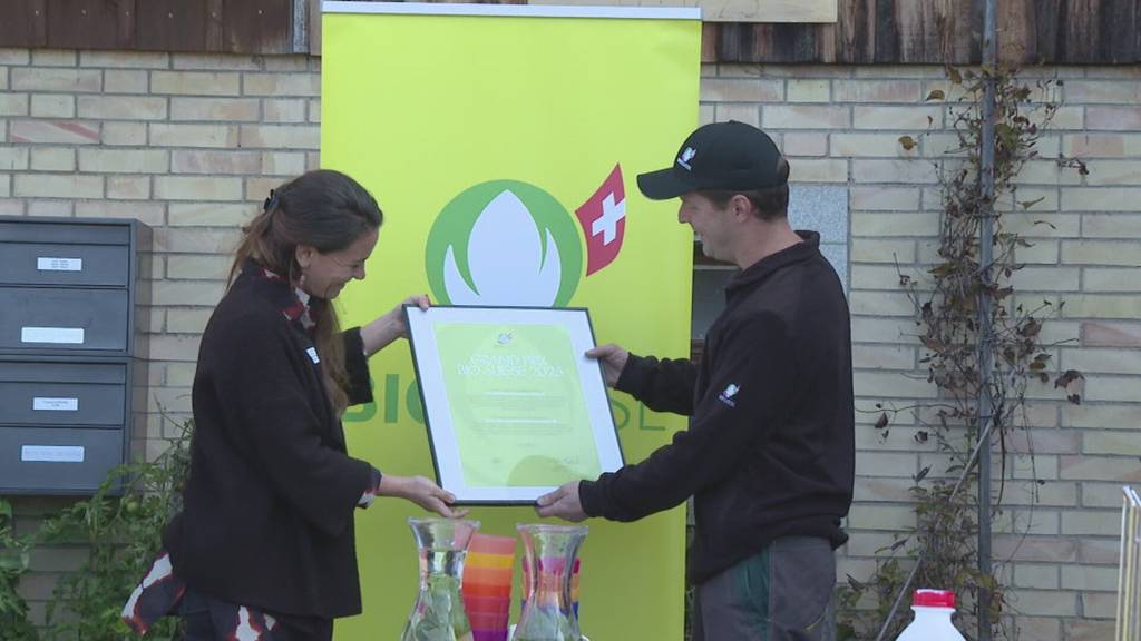 Bio-Preis geht an Berner Landwirt in Stettlen