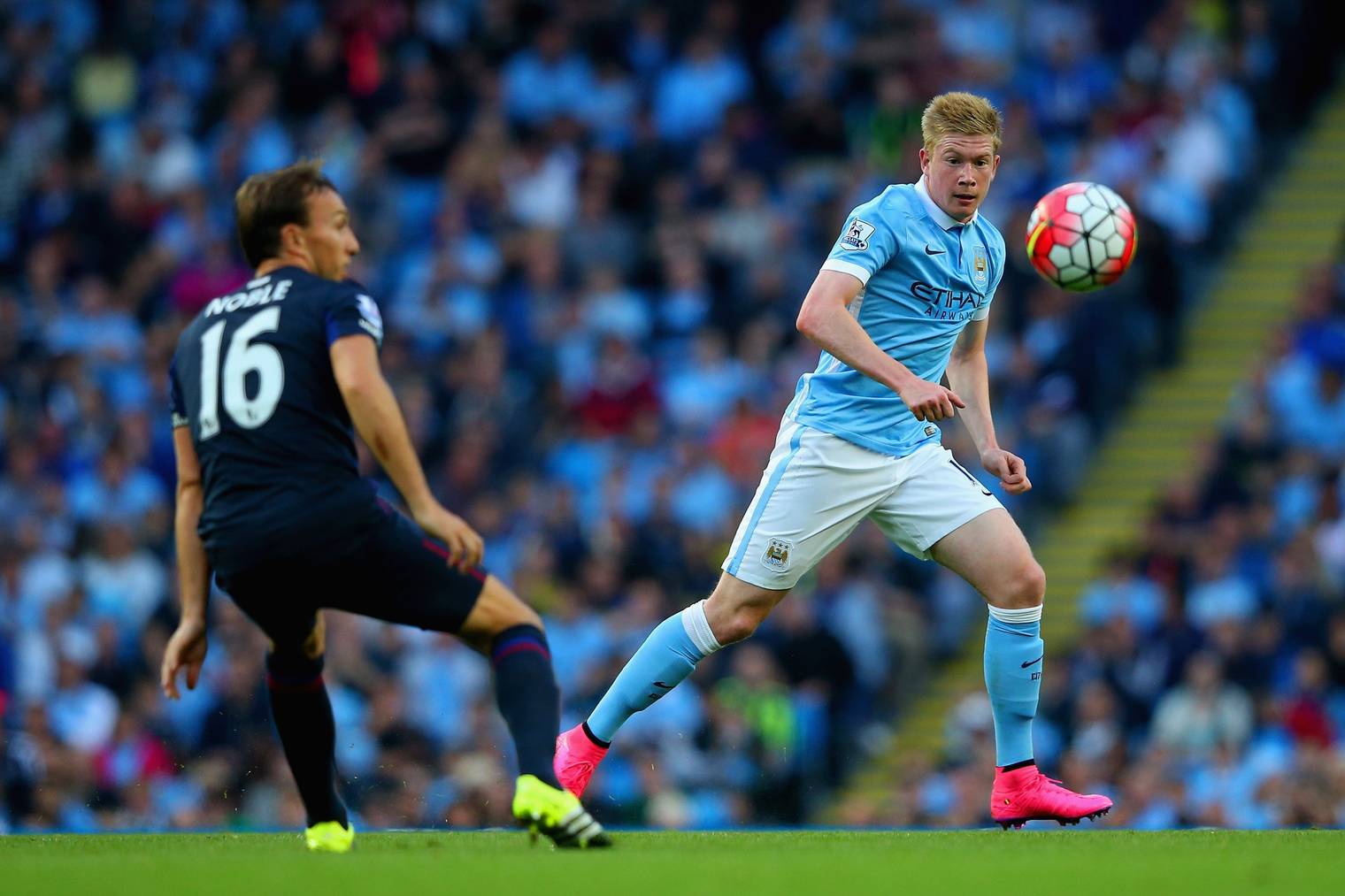 Der belgische Mittelfeldspieler Kevin de Bruyne: von Wolfsburg zu Manchester City. © Alex Livesey/Getty Images