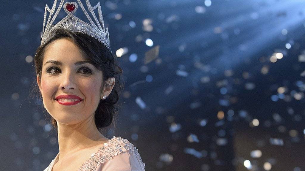 Lauriane Sallin freut sich nach ihrer Wahl zur Miss Schweiz 2015 im Musical Theater in Basel. Gut leben kann sich auch mit ihrer Glutenintoleranz (Archiv)