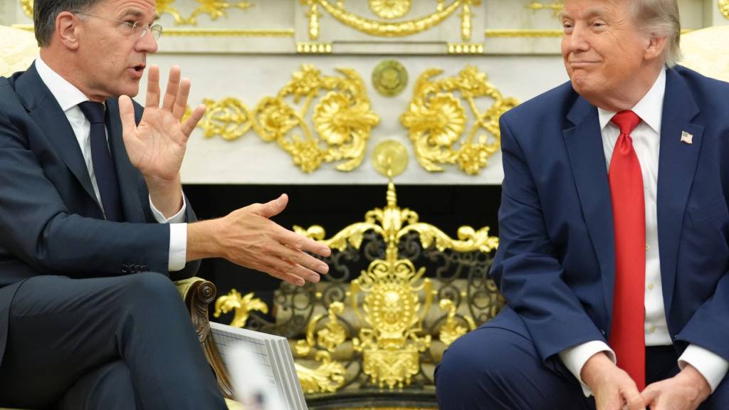 Trump lobt Nato-Chef vor Gipfel: «grossartige Führungsperson»