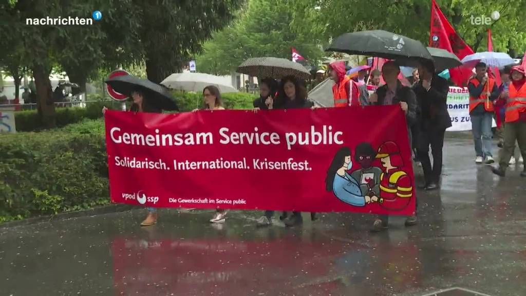 Erst-Mai-Demo in Luzern