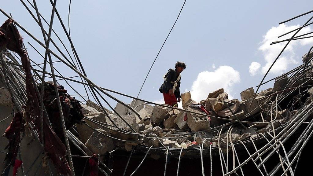 Zwei Luftangriffe der saudi-arabischen Koalition tötete im Jemen laut Uno 68 Zivilpersonen (Archiv)