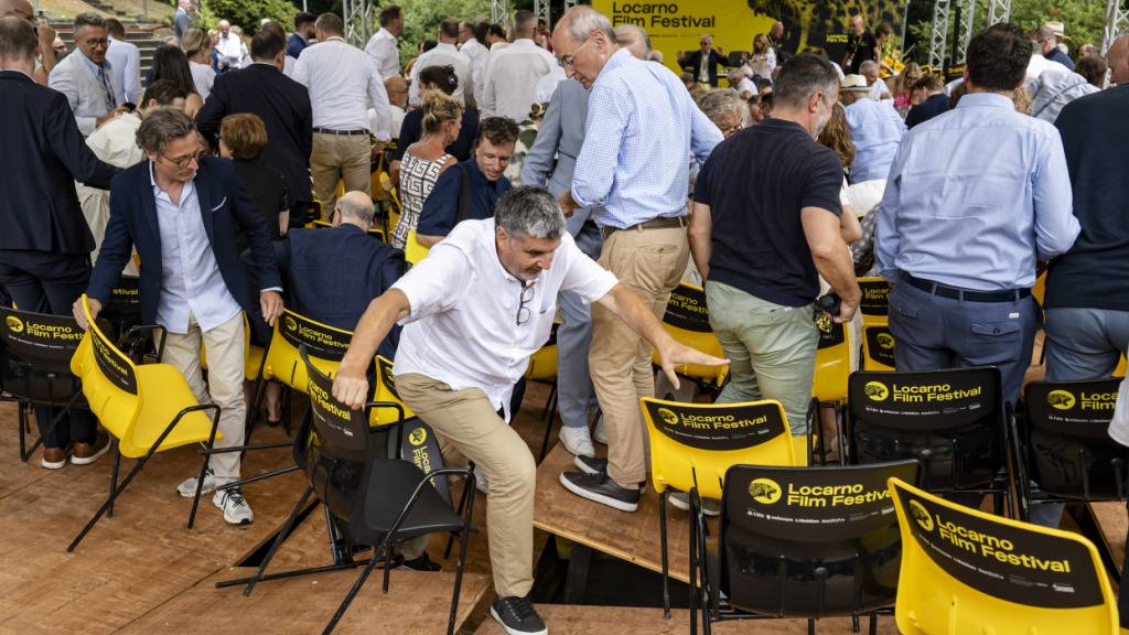 Person an Locarno Filmfestival verletzt wegen defekter Bühne