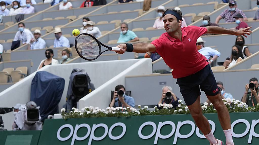 Roger Federer musste sich etwas mehr strecken als noch in der 1. Runde gegen Denis Istomin