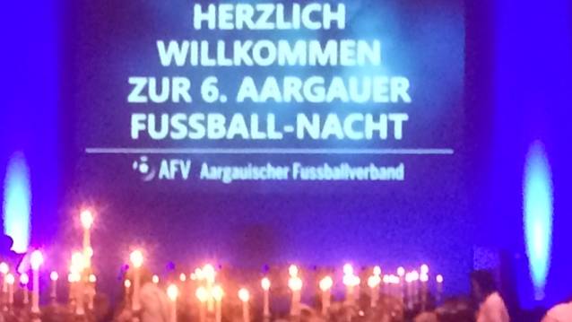 Fussball-Happening bei AFV-Gala in Brugg