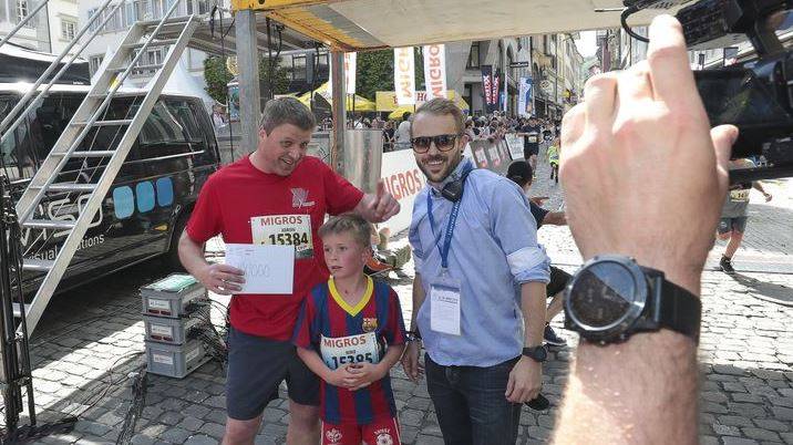 Live dabei am Luzerner Stadtlauf