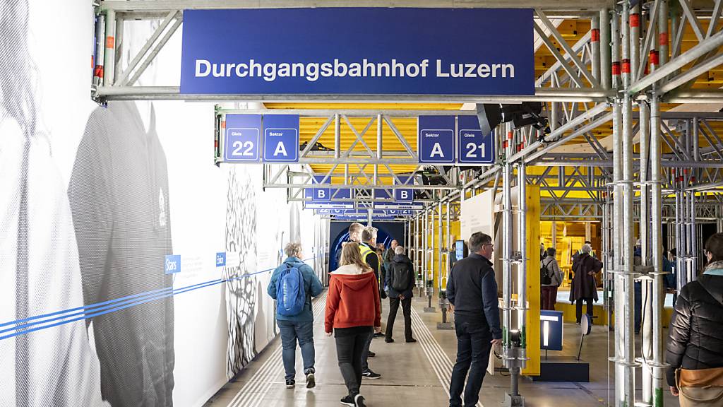 Luzerner Regierungsrat will sich für Durchgangsbahnhof einsetzen