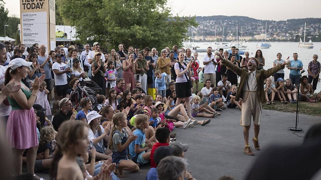 Das 45. Zürcher Theater Spektakel endet am Sonntag auf der Landiwiese in Zürich. (Archivbild)