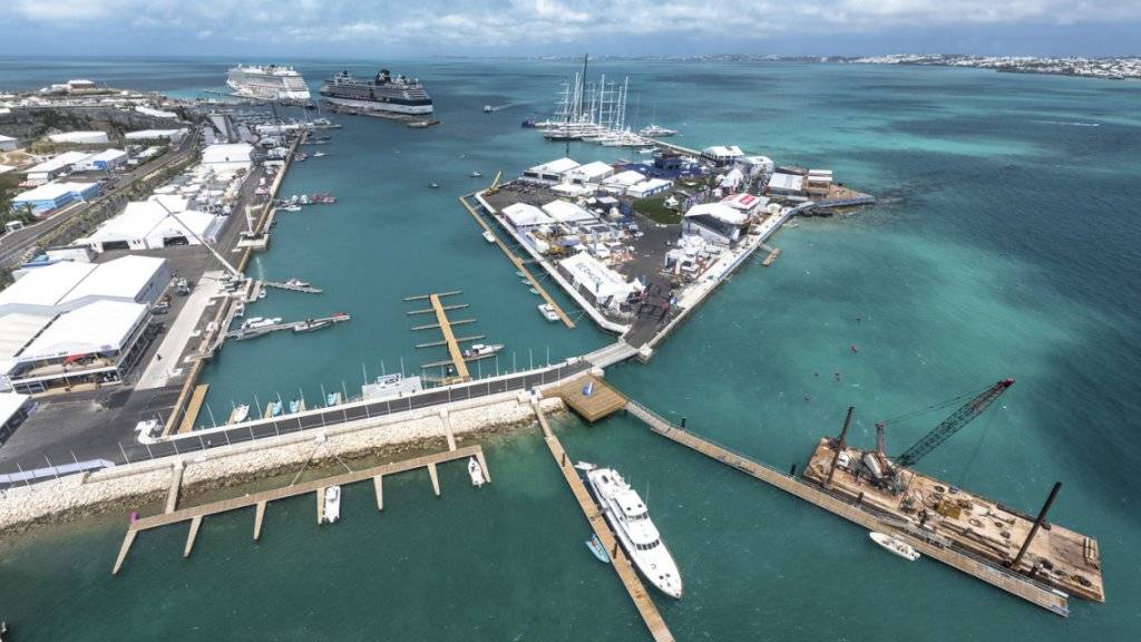 In Bermuda wird um die älteste Sport-Trophäe der Welt gesegelt