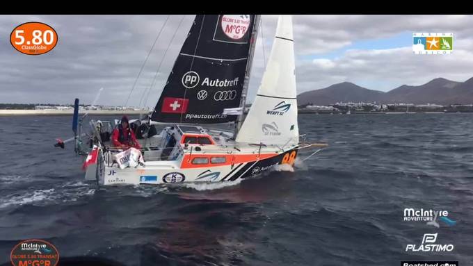 Steinacher bricht Atlantiküberquerung mit selbstgebautem Segelschiff ab