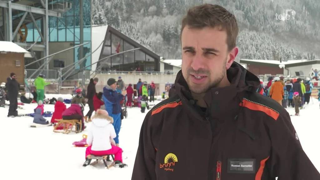 Endlich Schnee: Tiefgelegene Skigebiete in Zentralschweiz sind erleichtert