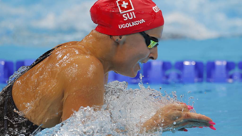 Auch Maria Ugolkova schwamm souverän in den Halbfinal