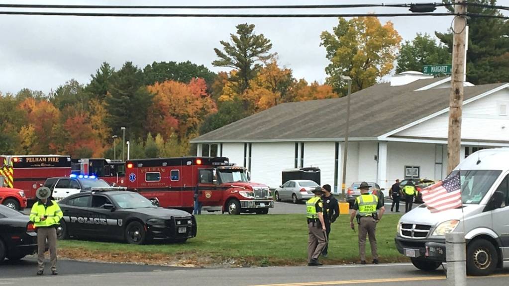 Die Schüsse fielen in dieser Kirche der christlichen Pfingstbewegung in der Kleinstadt Pelham in New Hampshire.