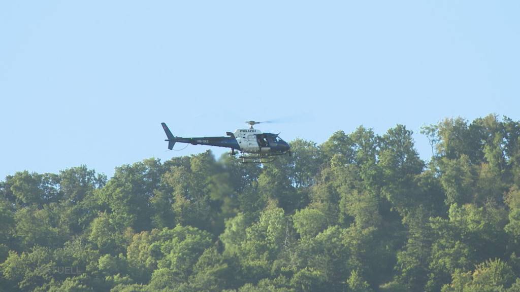 Abgehauen: Gestern sucht man den geflüchteten Häftling mit einem Grossaufgebot bei der Lägeren