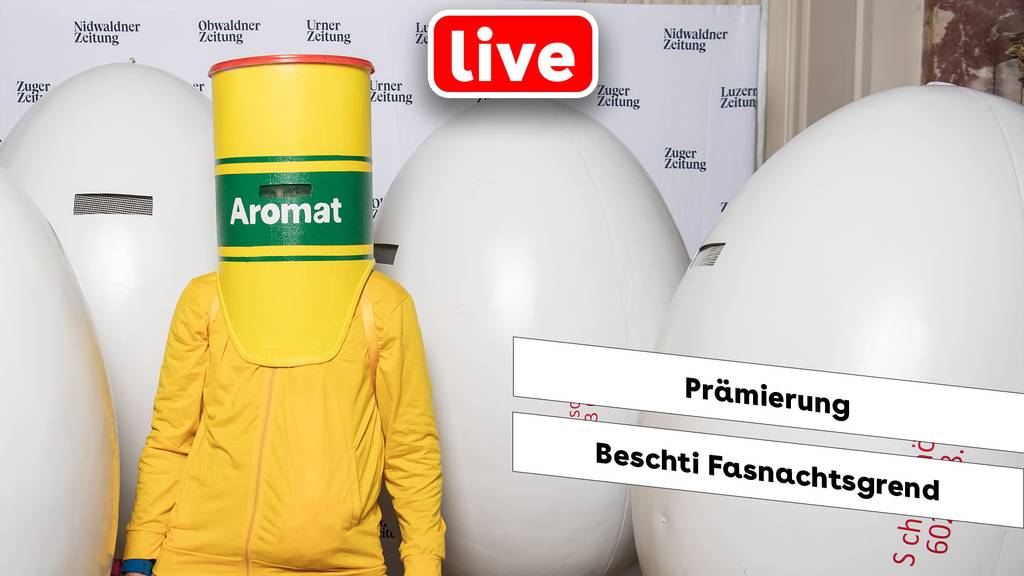 Prämierung «bescht Lozärner Fasnachtsgrend» live