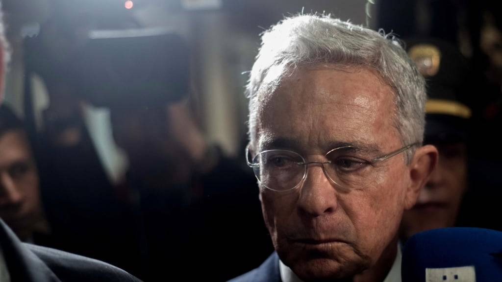 Alvaro Uribe ist der erste kolumbianische Ex-Präsident, der jemals vor Gericht gestellt wurde. (Archivbild)