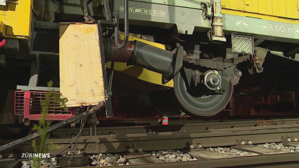 Grosser Schaden bei Rangierunfall im Bahnhof Winterthur
