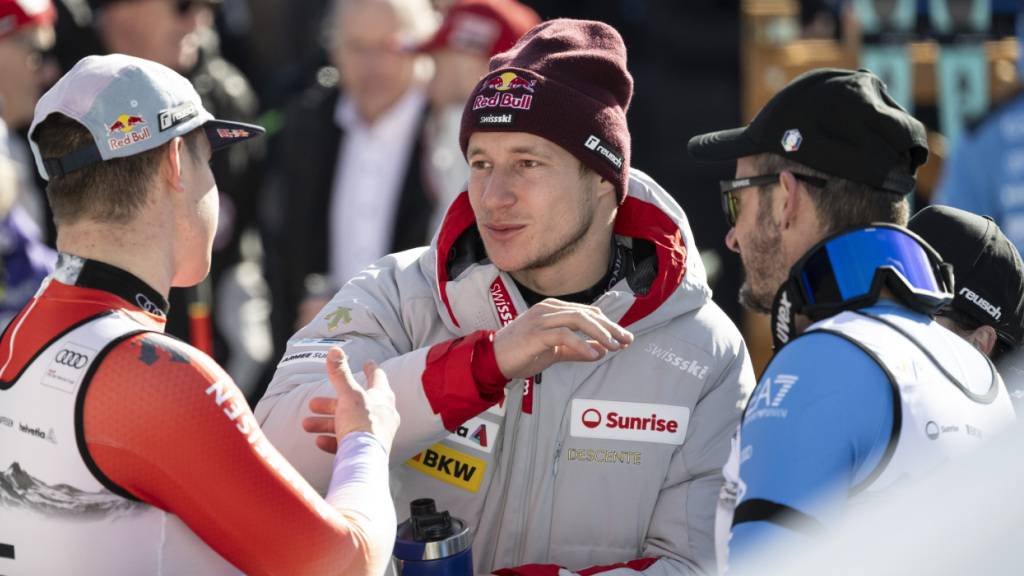 Trotz drei gewonnen Medaillen standen an den Olympischen Spielen andere im Fokus - namentlich Franjo von Allmen (links). Im Weltcup ist Marco Odermatt jedoch nach wie vor das Mass aller Dinge