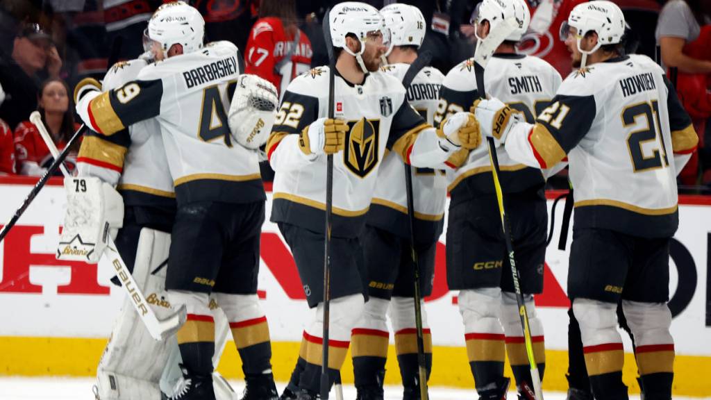 Die Vegas Golden Knights gewinnen das erste Spiel des Playoff-Finals