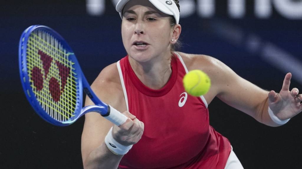 Belinda Bencic steht nach zwei überzeugenden Siegen im Hauptfeld des WTA-500-Turniers in Adelaide