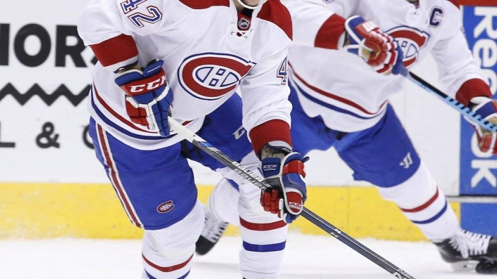 Sven Andrighetto bewies bei seinem elften NHL-Einsatz in dieser Saison seine Torgefährlichkeit