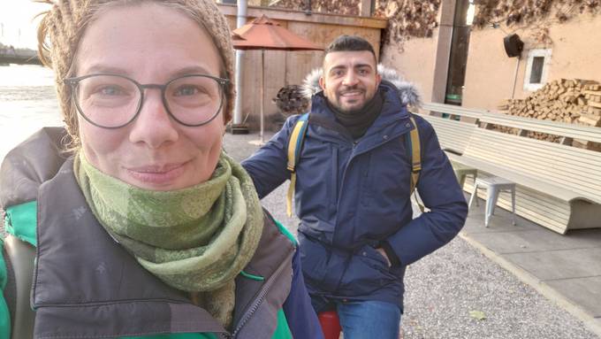 «Sie ist immer für mich da»: «Co-Pilotin» Cindy unterstützt Migrant Aram bei der Integration