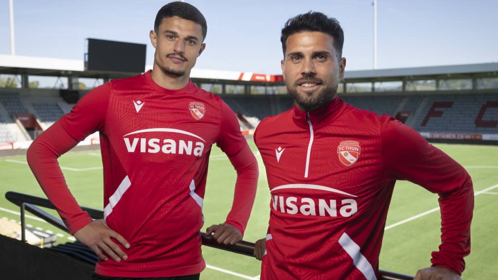 Elmin Rastoder (links) und Leonardo Bertone blicken dem ersten Matchball am Samstag entgegen