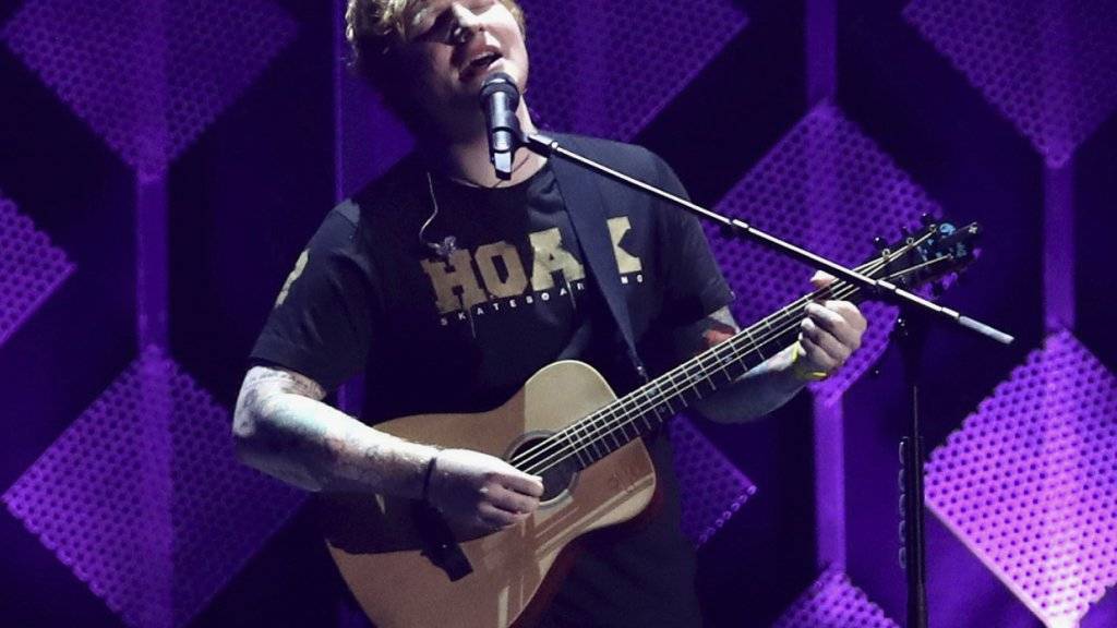 Der britische Pop-Musiker Ed Sheeran machte im letzten Monat auf einer Asien-Tour Halt in Singapur. (Archivbild)