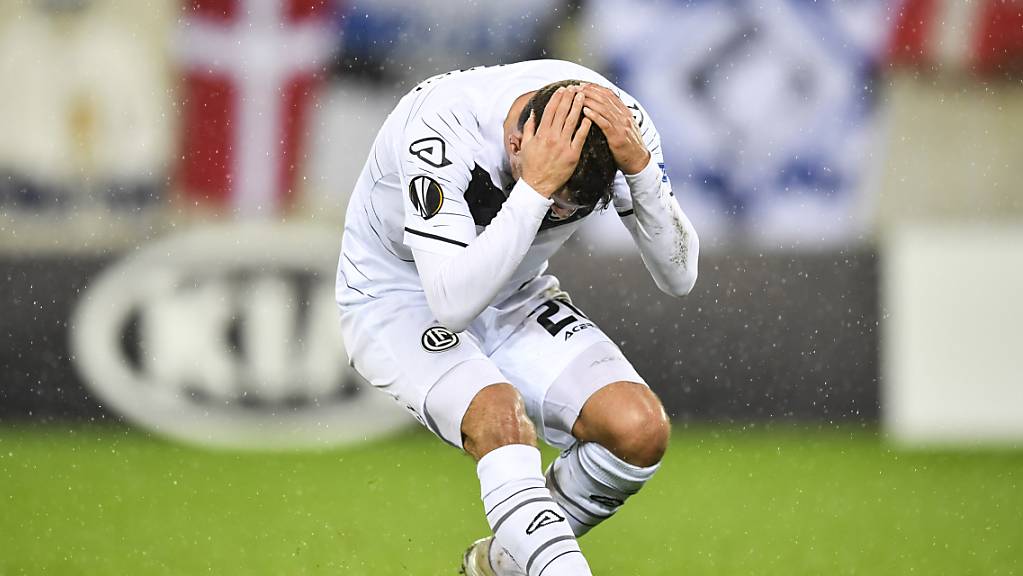 Es will einfach nicht passen: Lugano haftet in der Europa League das Pech an den Füssen.