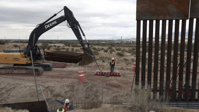 Biden konnte es nicht verhindern: USA bauen Mauer zu Mexiko nun doch aus