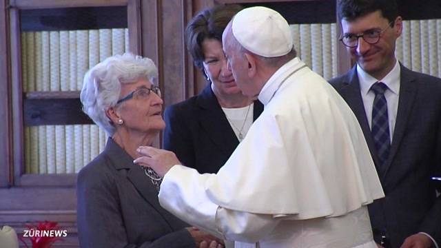 Doris Leuthards Mutter: So war der Besuch beim Papst