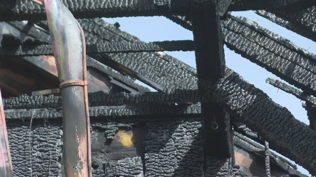 Bauernhaus nach Brand in Fahrni nicht mehr bewohnbar