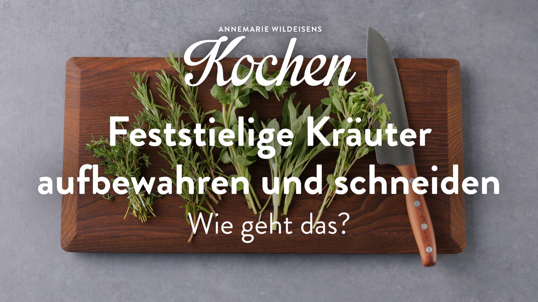  Kochen Wildeisen Kräuter