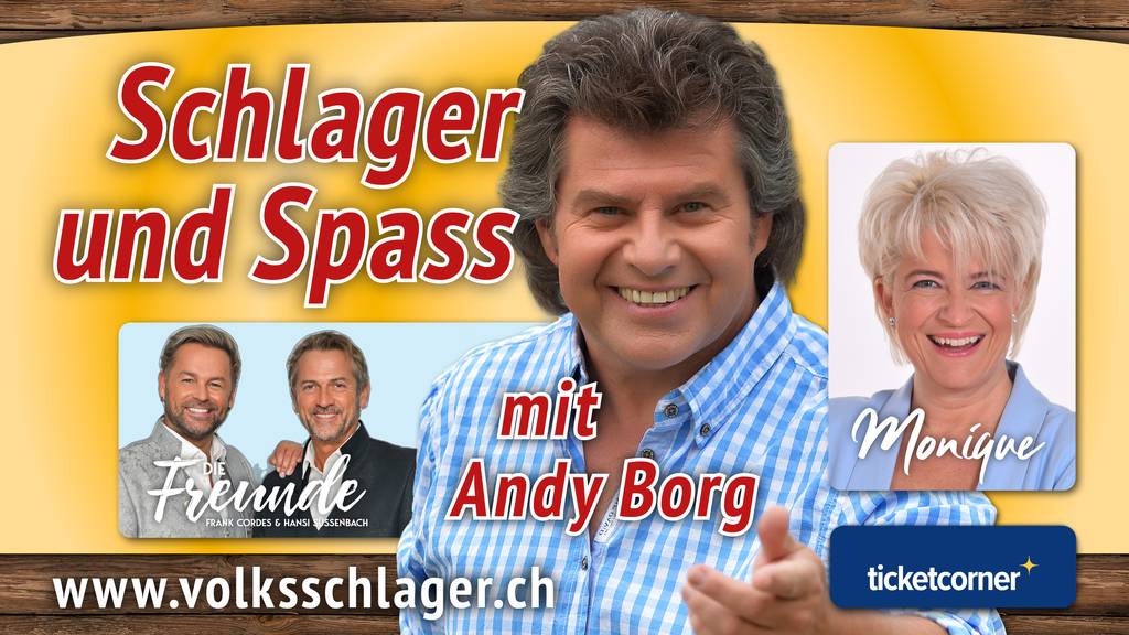 Schlager & Spass mit Andy Borg