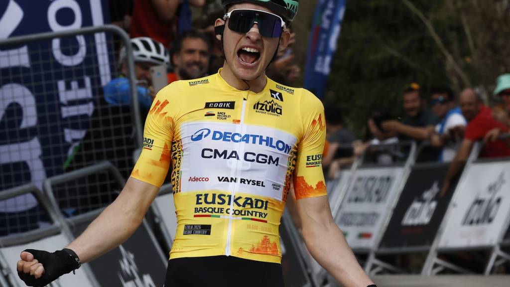 Frankreichs Wunderkind Paul Seixas ist mit 19 Jahren der jüngste Gewinner der Baskenland-Rundfahrt