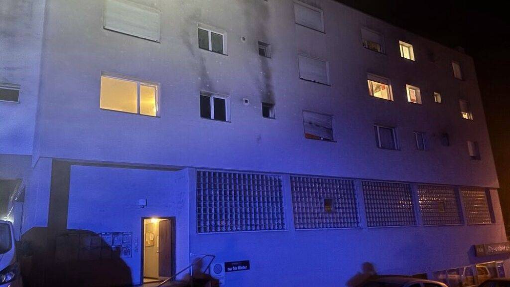 Beim Brand in Neuhausen am Rheinfall wurde niemand verletzt.
