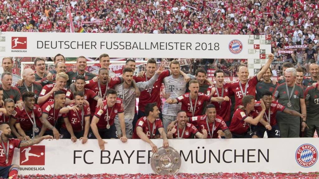 Bayern München jubelt: Das schlechte Abschneiden der Nationalmannschaft an der WM dürfte keinen negativen Einfluss auf die Zuschauerzahlen in der Bundesliga haben