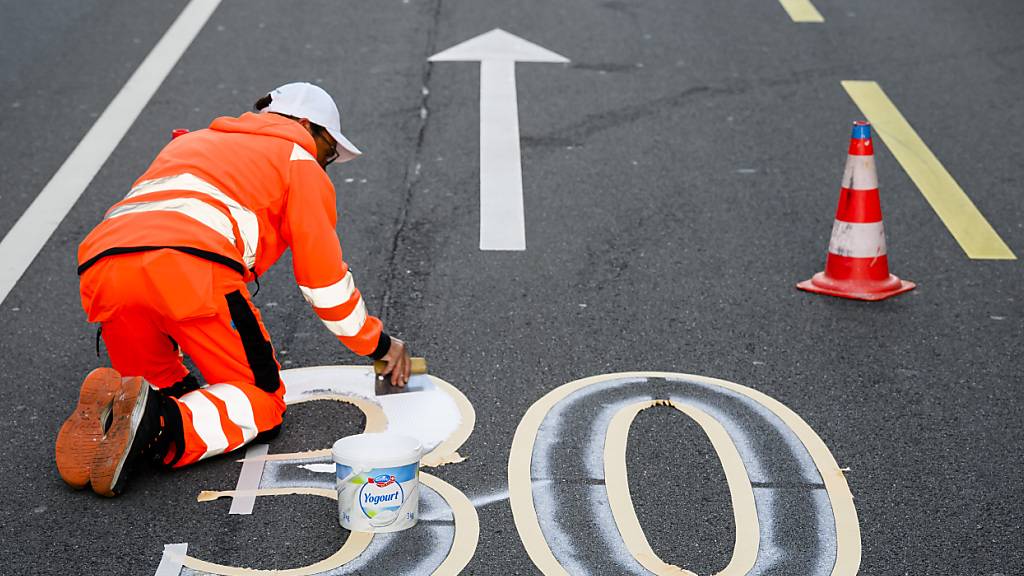 Das Konzept für eine umfassende Tempo 30 Zone in der Stadt St. Gallen kann nicht umgesetzt werden. (Archivbild)
