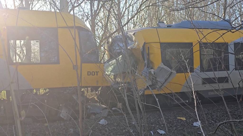 Schweres Zugunglück in Dänemark fordert viele Verletzte