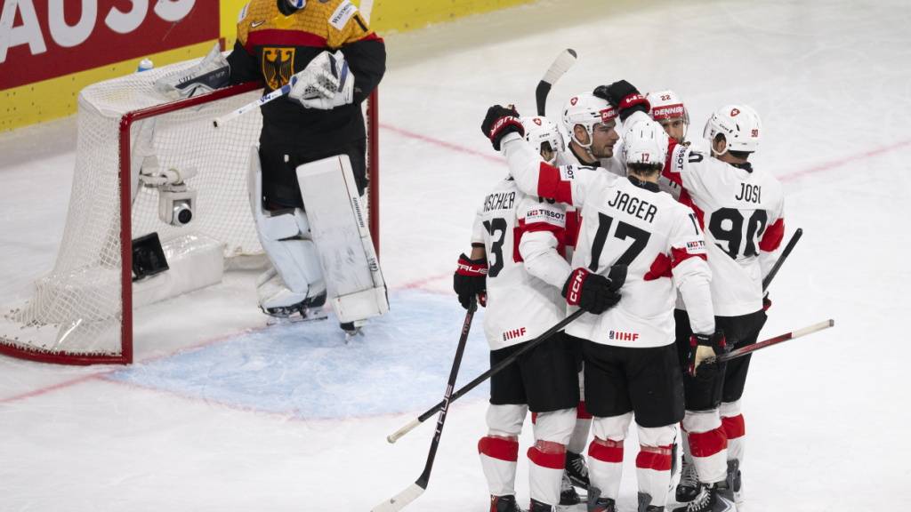 Das Schweizer Nationalteam begeistert gegen Deutschland mit fünf Toren im Mitteldrittel