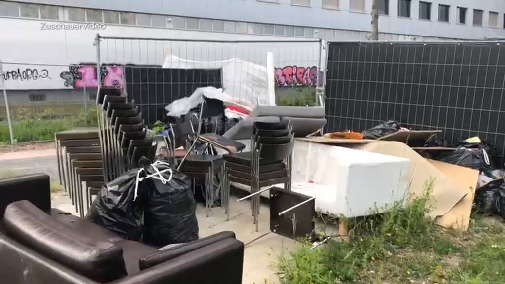 Nach Pfingstweidpark-Besetzung: Aktivisten hinterlassen haufenweise Müll