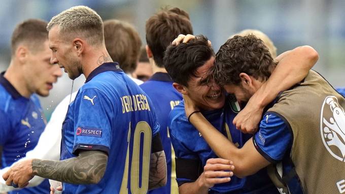 Italien sichert sich Gruppensieg, Wales auf Rang 2