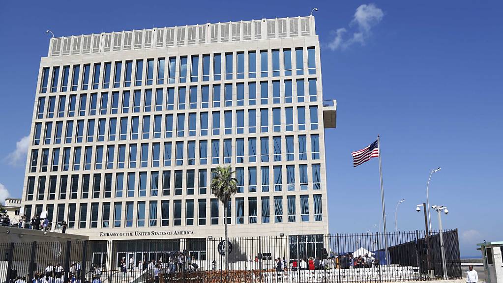 Die US-Botschaft in der kubanischen Hauptstadt Havanna. (Archivbild)