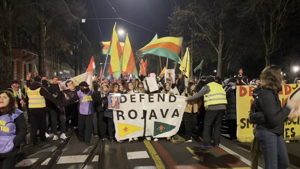 Erneut prokurdische Demonstration in Bern